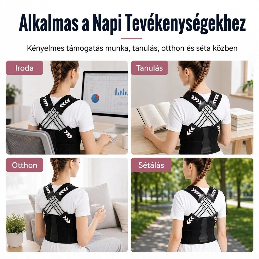 Alkalmas napi tevékenységekhez: iroda, tanulás, otthon, séta