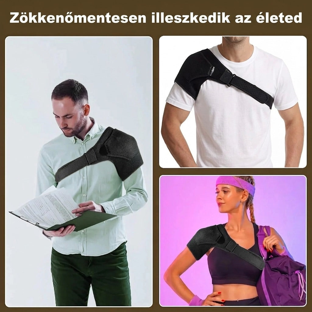 Állítható kompressziós vállrögzítő