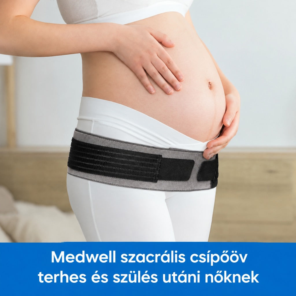 Állítható SI-ízületi medenceöv nőknek és férfiaknak