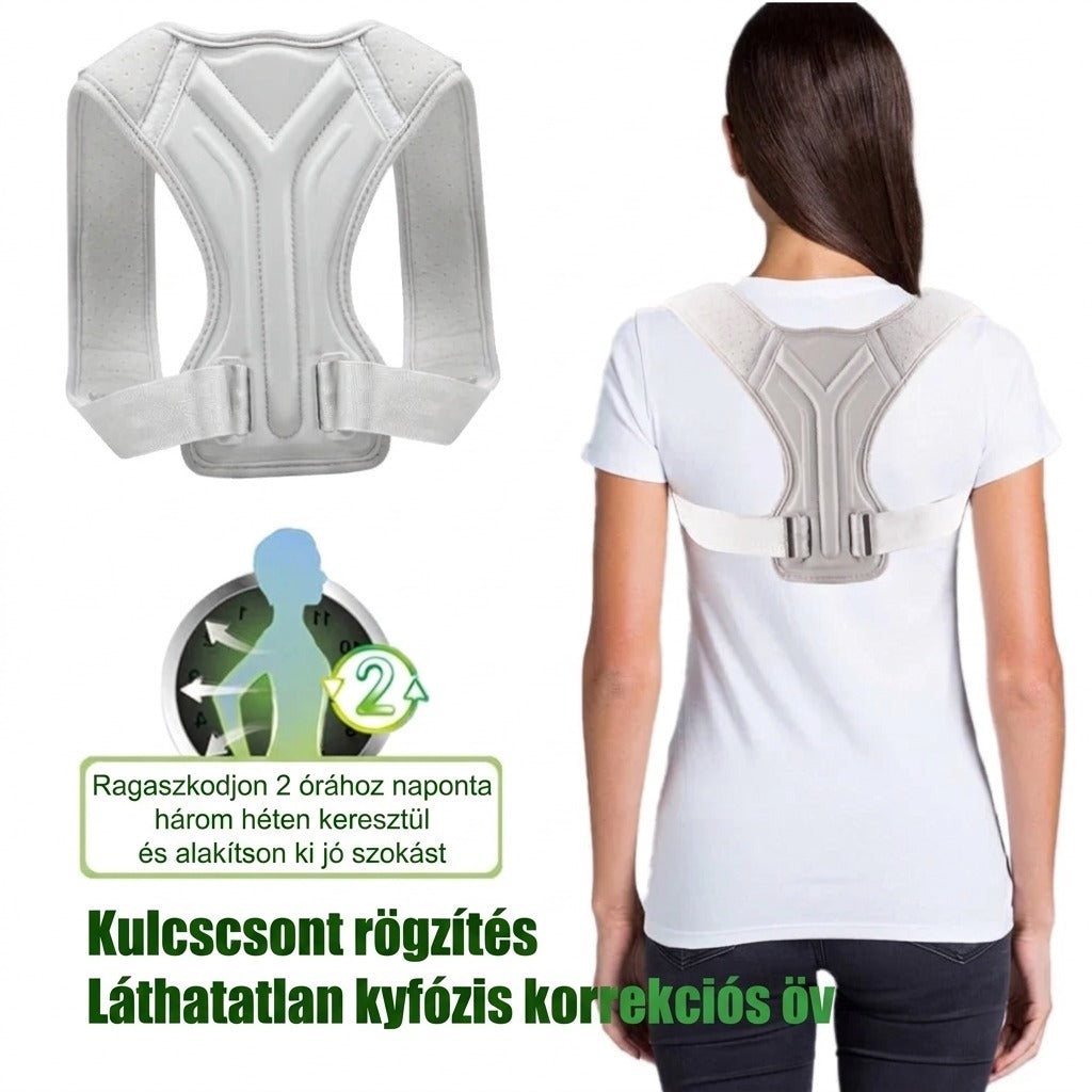 Állítható uniszex kulcscsonttámasz, tartásjavító