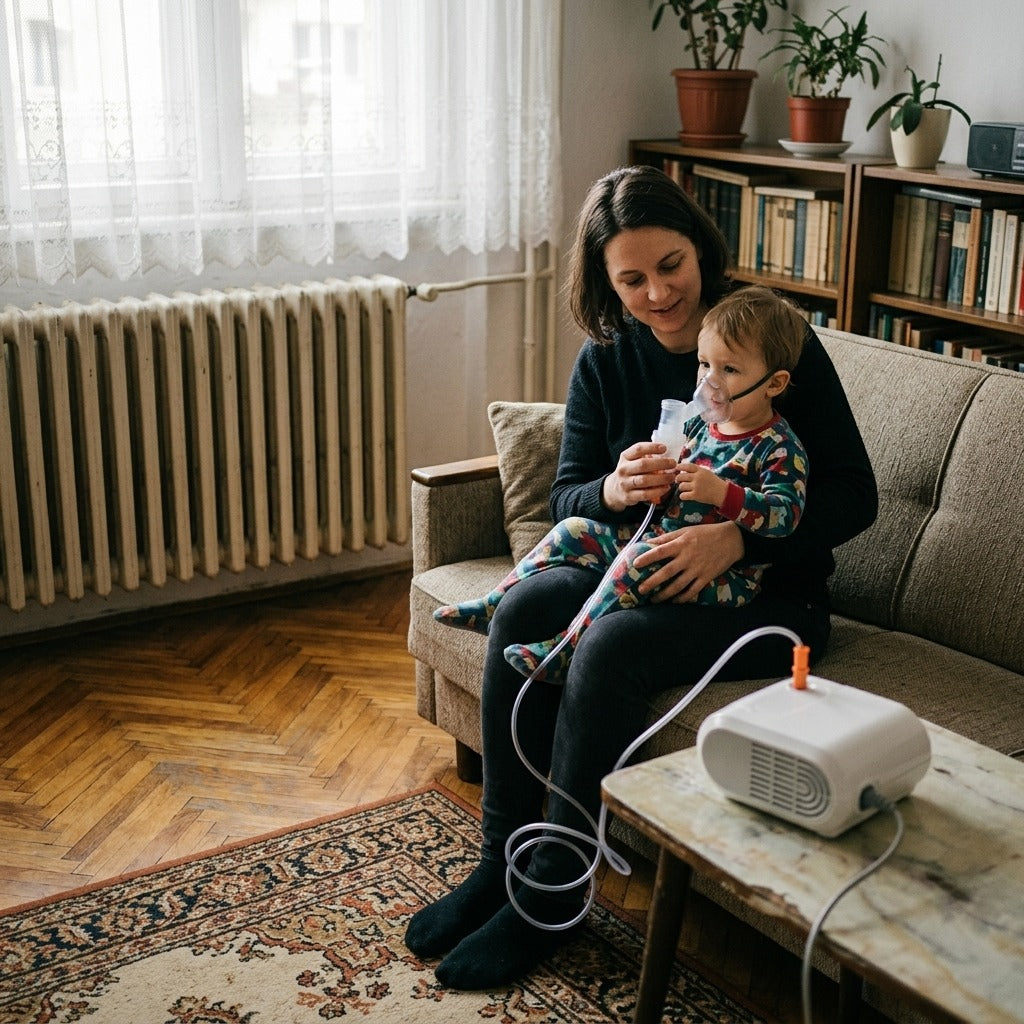 Inhaláló tartozékkészlet felnőtteknek és babáknak - a mindennapokban