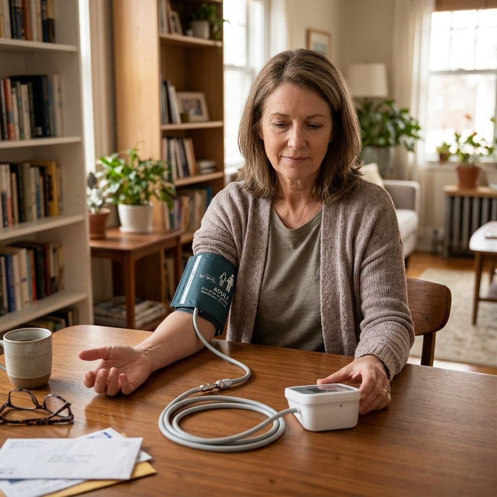 Adult Blood Pressure Cuff 25-35 cm with Extension Tube - at home