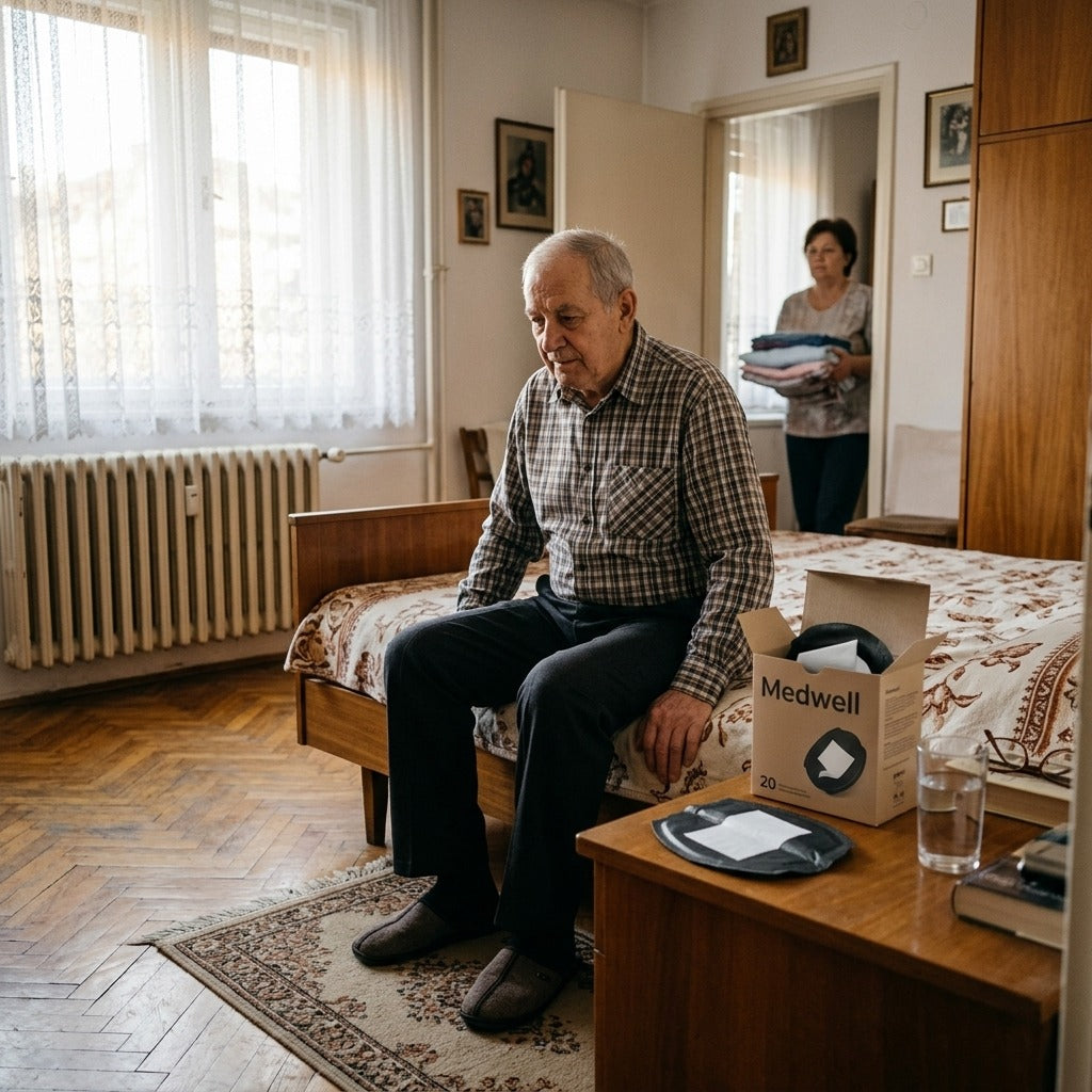 Férfi inkontinenciabetét felnőtteknek, 20 db - otthon