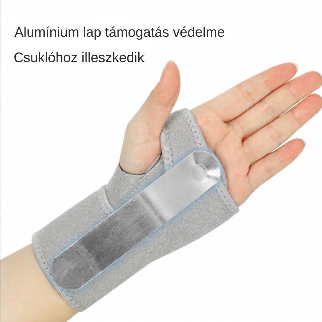 Csuklórögzítő PU- és gumitámasszal