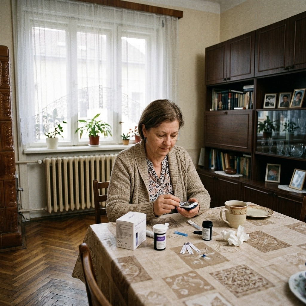 Medwell vércukorteszt-csíkok és lándzsák - otthon