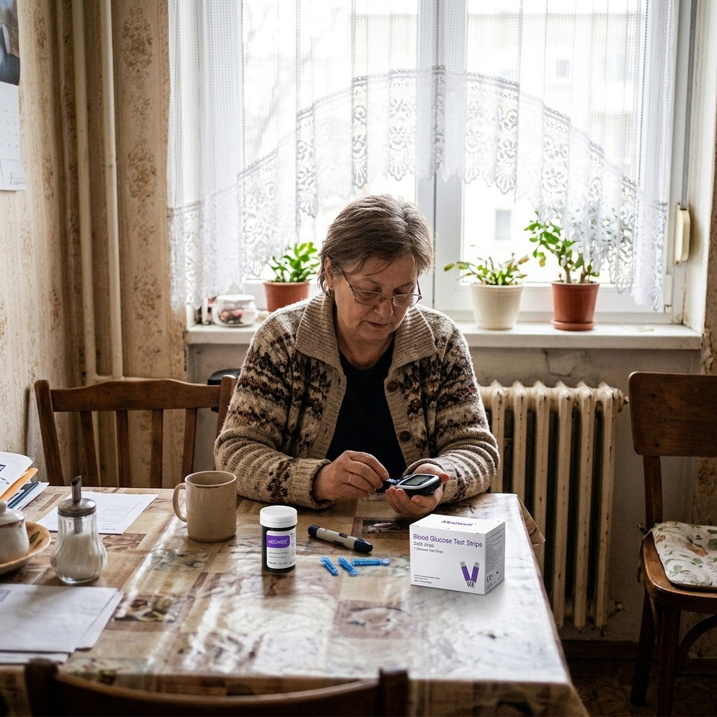 Medwell vércukorteszt-csíkok és lándzsák - a mindennapokban