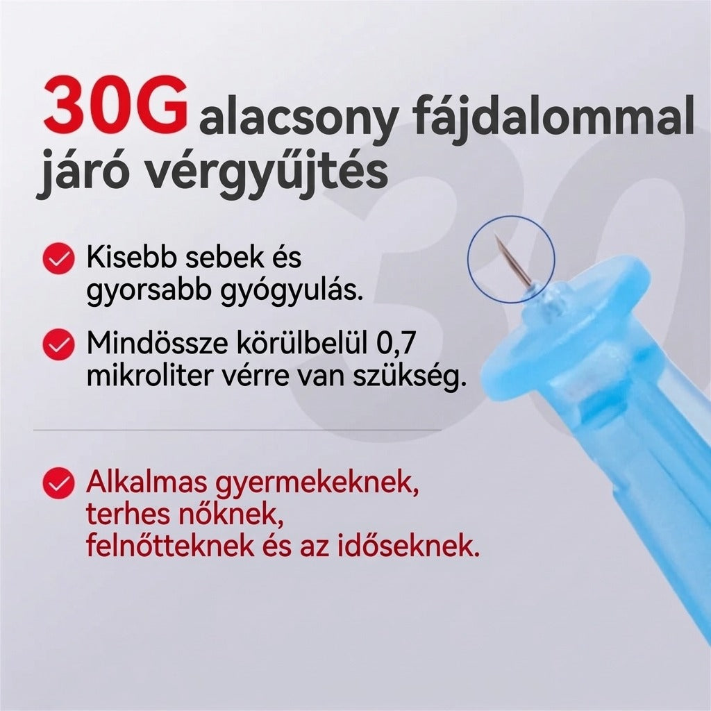 Medwell vércukorteszt-csíkok és lándzsák