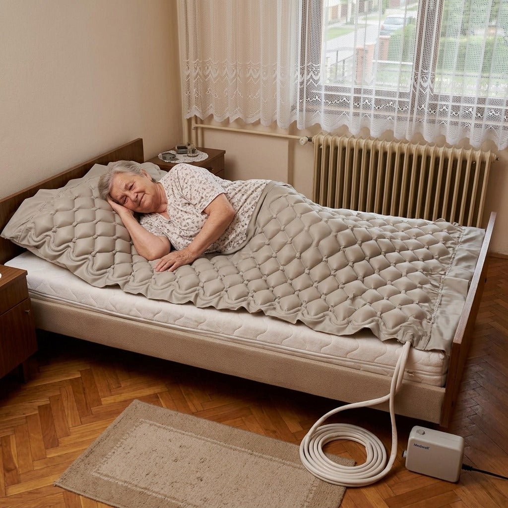 Váltakozó nyomású alátét légcsővel - a mindennapokban