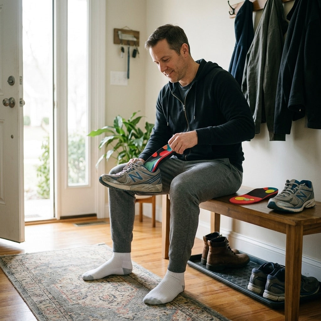 Arch Support Insoles for Sports Shoes - in everyday life