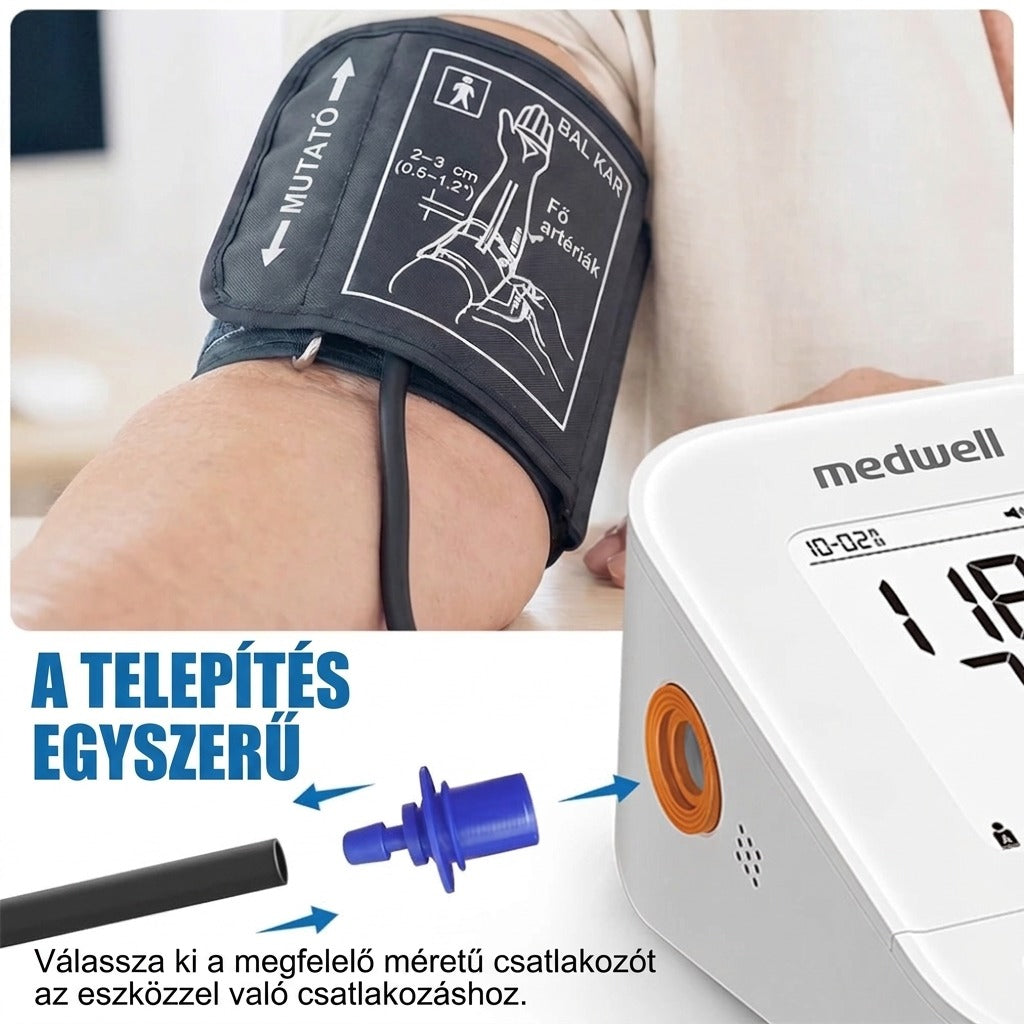 Felkaros vérnyomásmérő mandzsetta