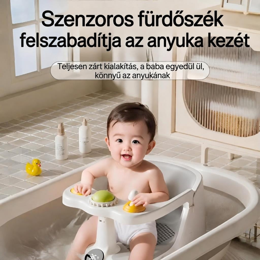 Babafürdető szék tapadókorongos talppal