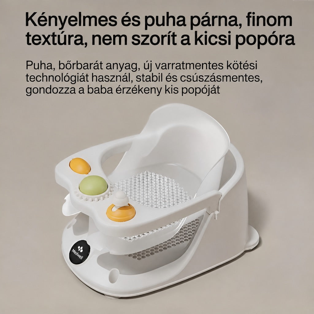 Babafürdető szék tapadókorongos talppal