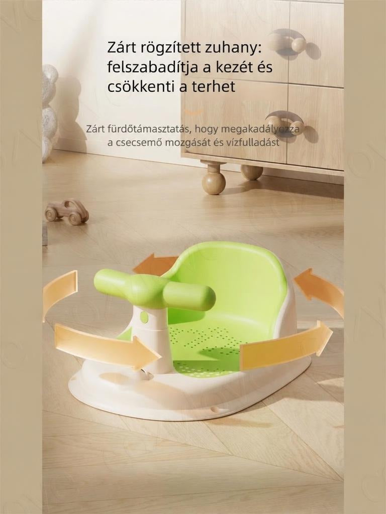 Babafürdető ülés tapadókorongokkal