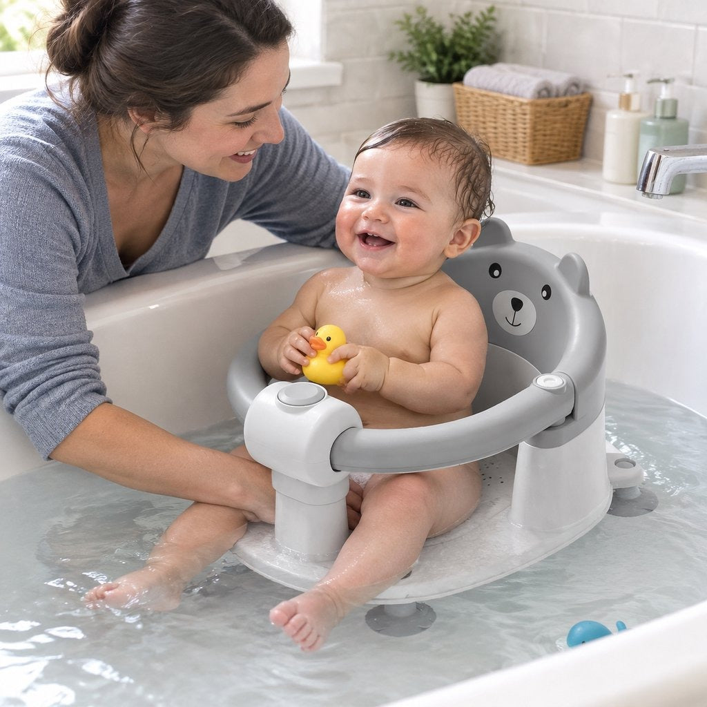 Baby Bath Support Chair - in everyday life