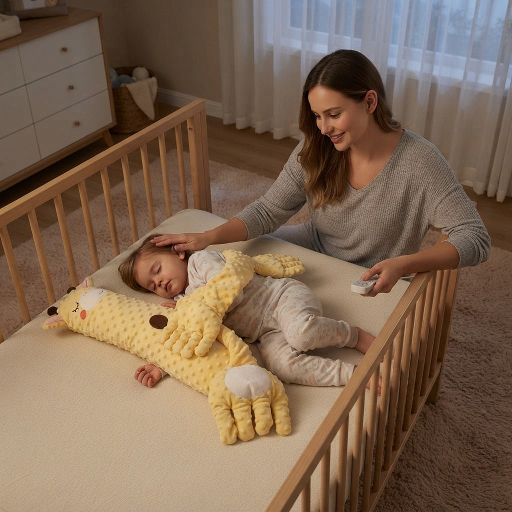 Baby Electric Patting Pillow with Remote Control - in everyday life