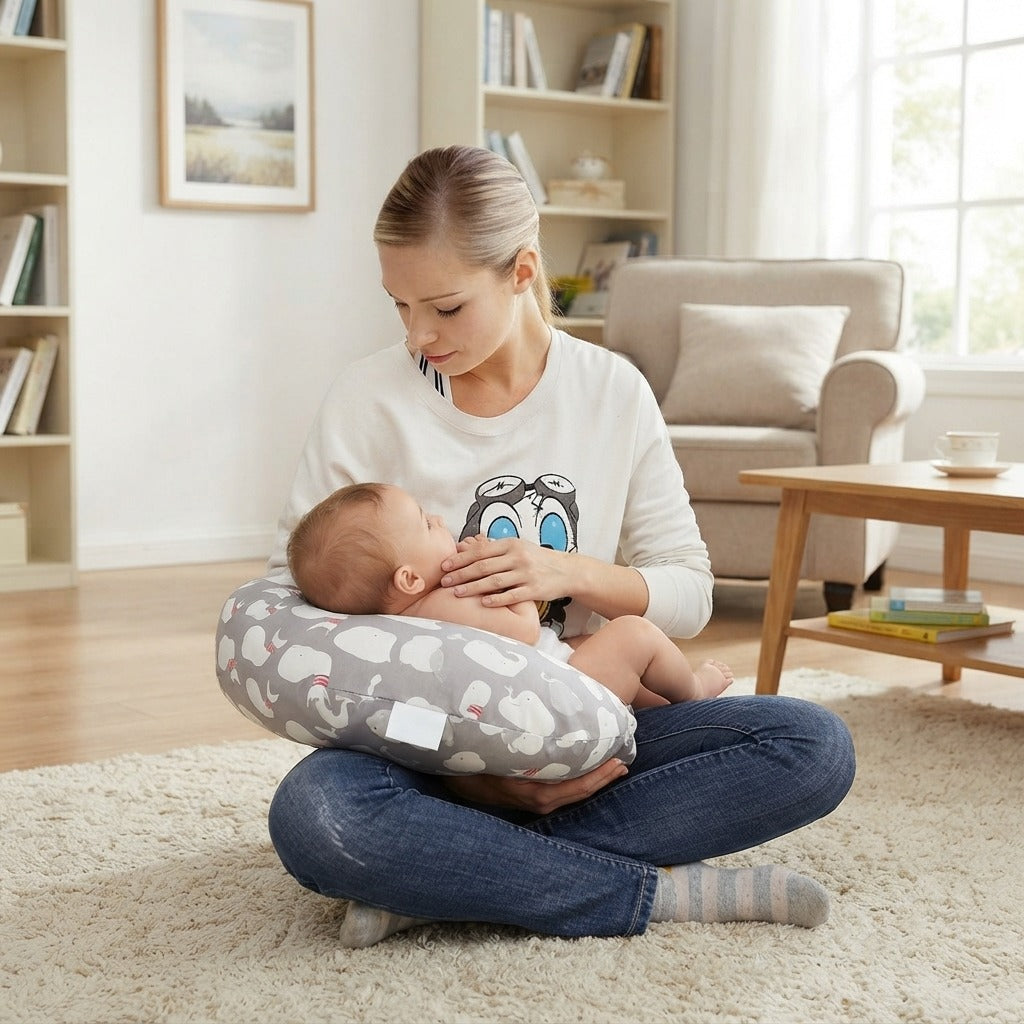 Baby Nursing Arm Pillow for Feeding - in everyday life