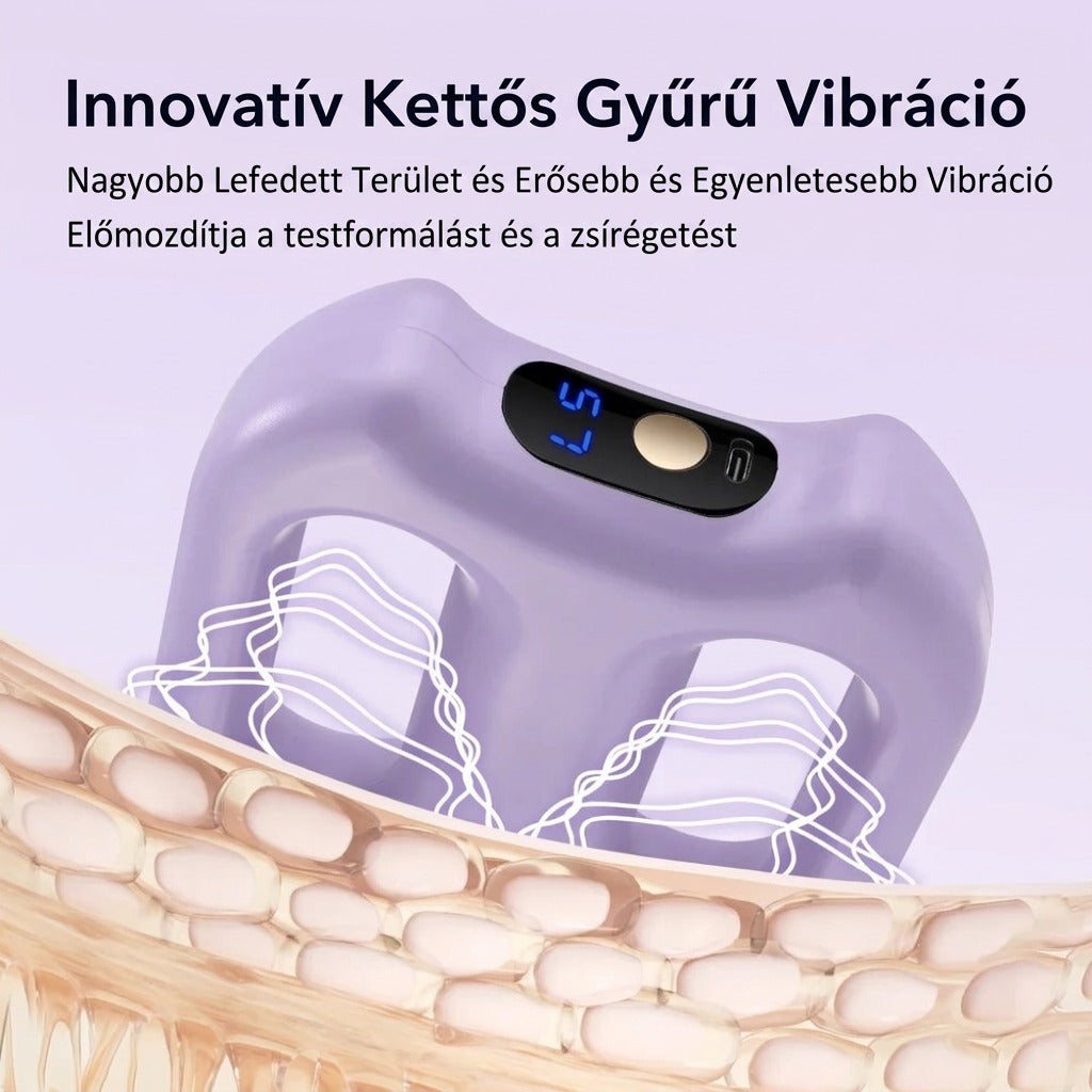Elemes vibrációs fascia masszázsgyűrű