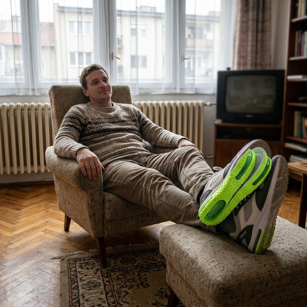 Légáteresztő, légpárnás boltozattámaszos talpbetét - a mindennapokban