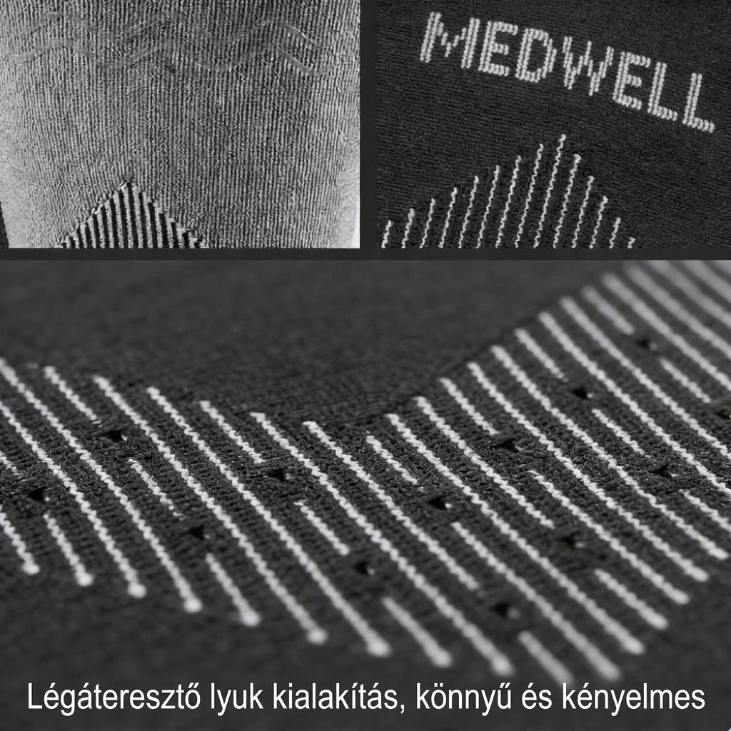Légáteresztő nylon vádli kompressziós szár