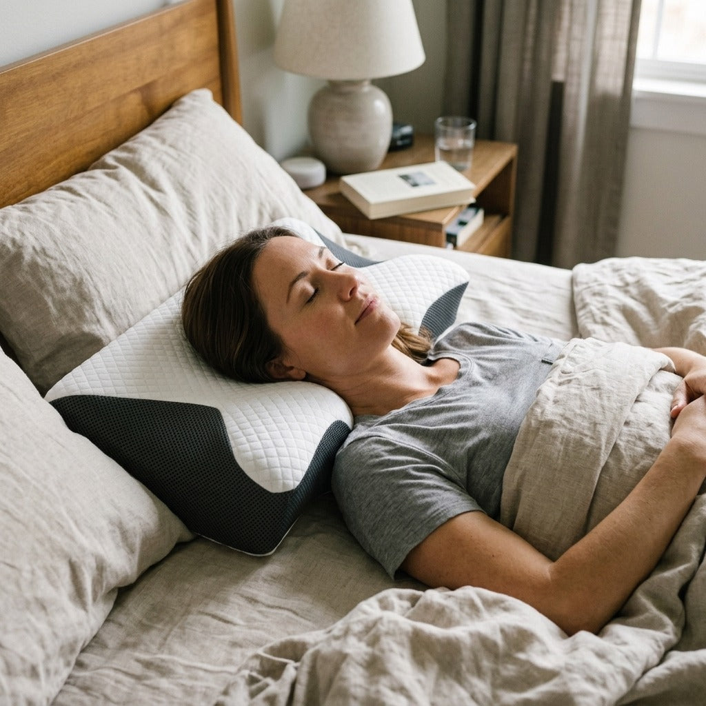Butterfly Memory Foam Neck Pillow - in everyday life