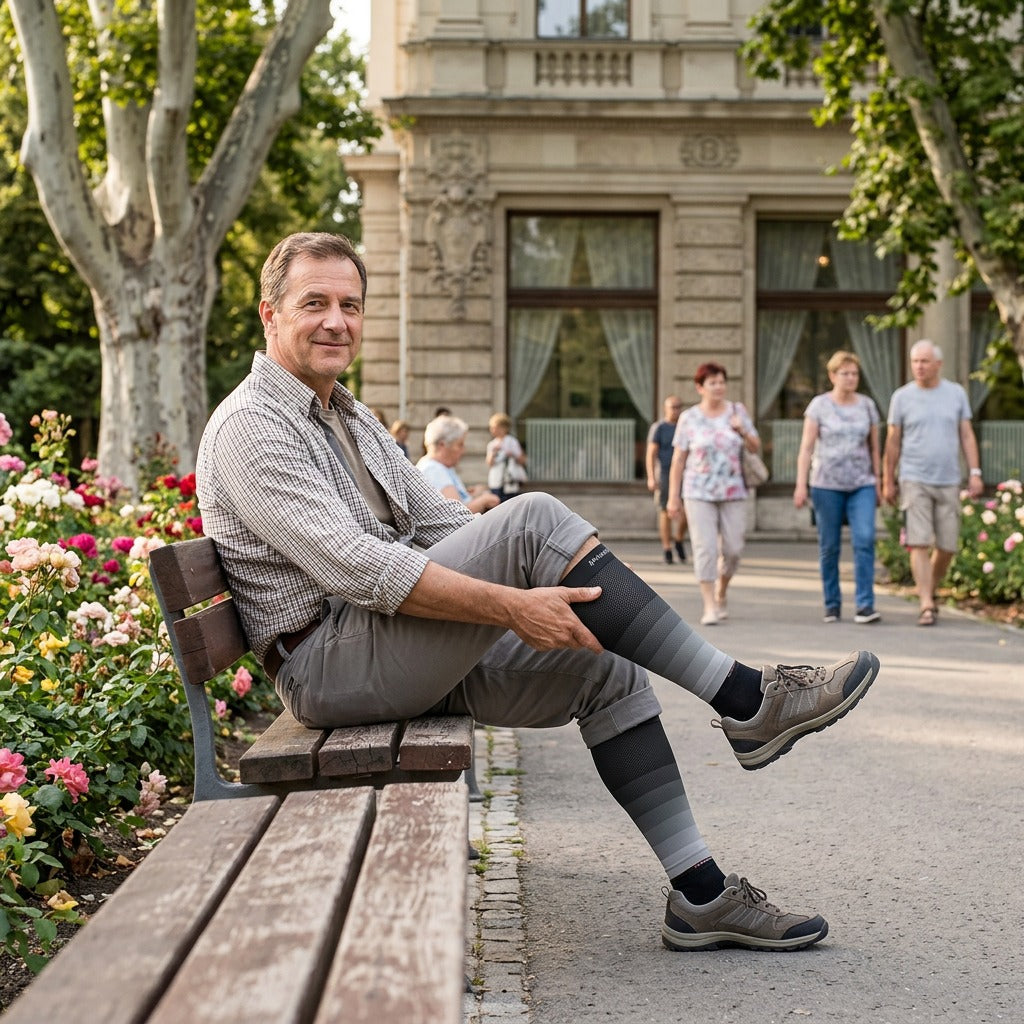 Vádli kompressziós szár - a mindennapokban