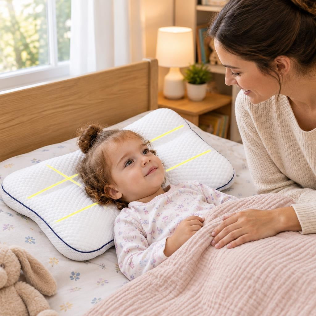 Children’s Pillow with PP Cotton Filling - at home
