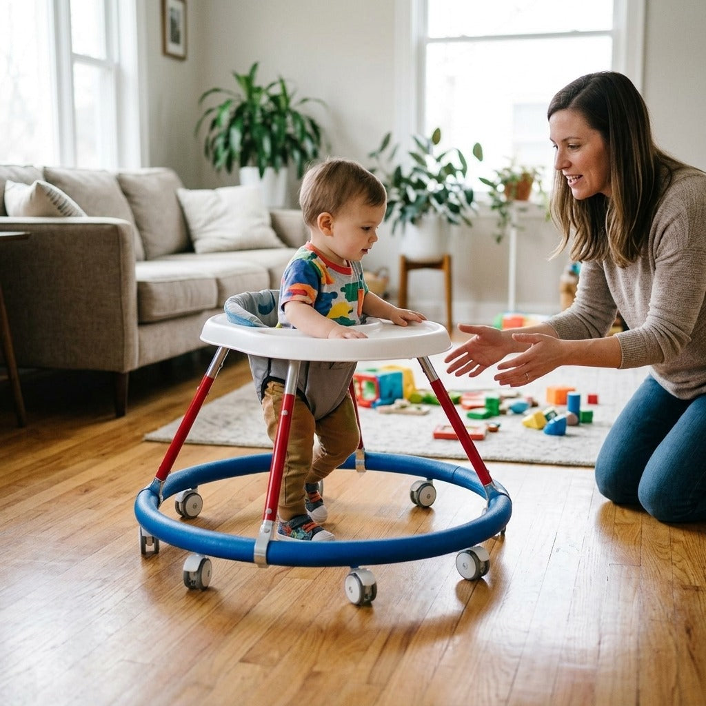 Children's Gait Trainer Walker - in everyday life