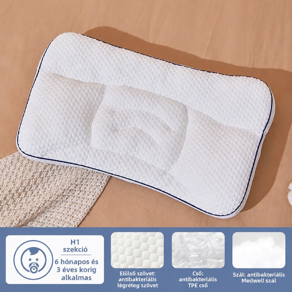 Ergonomikus babapárna felépítése, anyagai és ajánlott korosztálya.