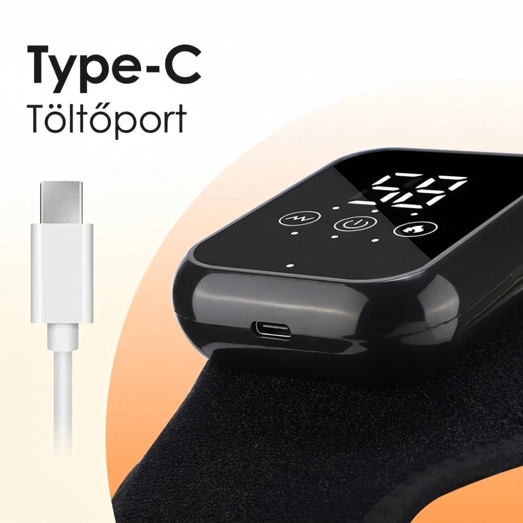 Type-C töltőport kijelzésű készülék