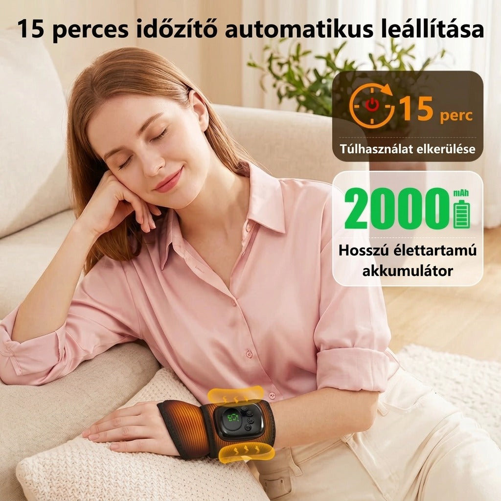 Masszázs készülék 15 perces időzítő, 2000 mAh akkumulátor