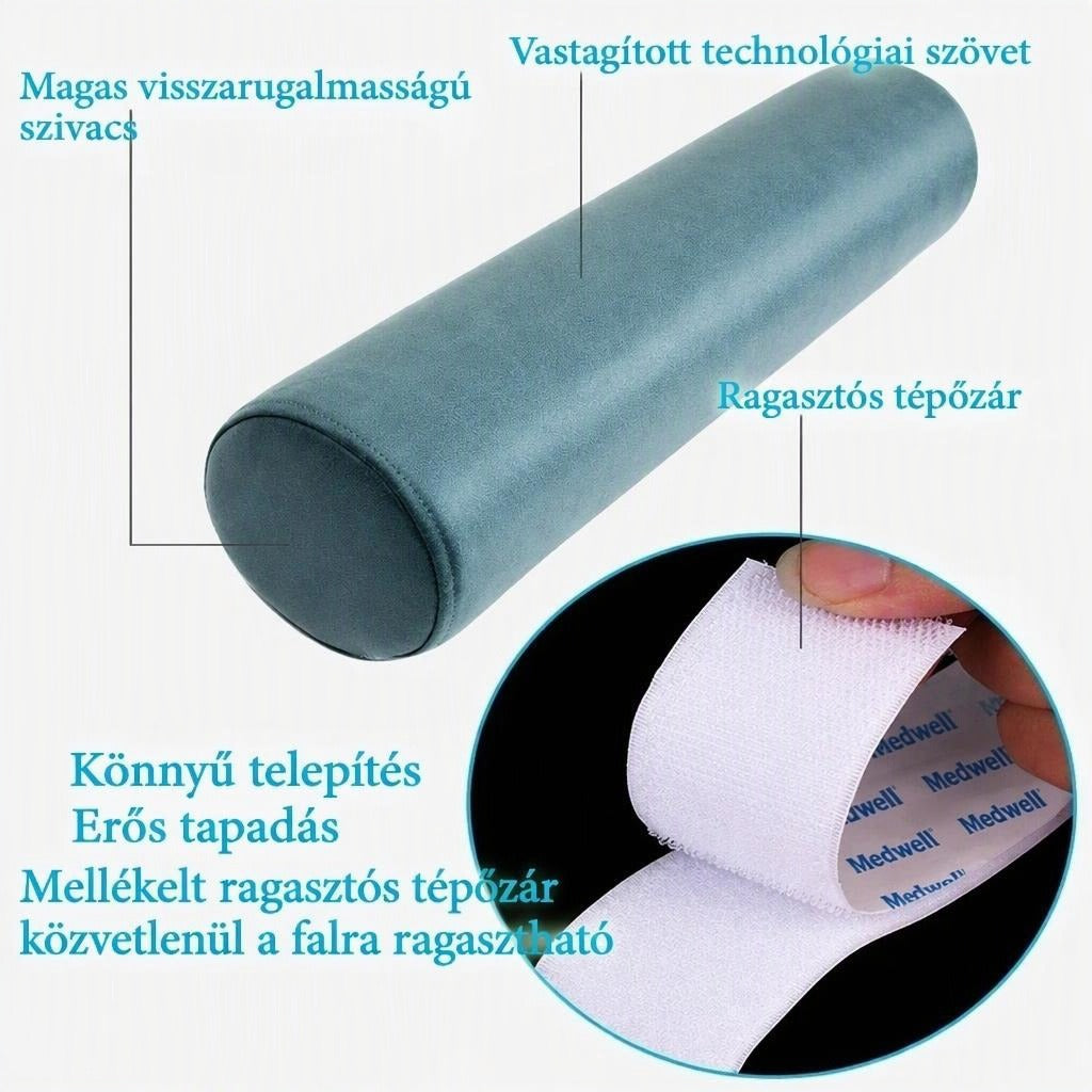 Hengerpárnahuzat nyakra, hátra és térdre