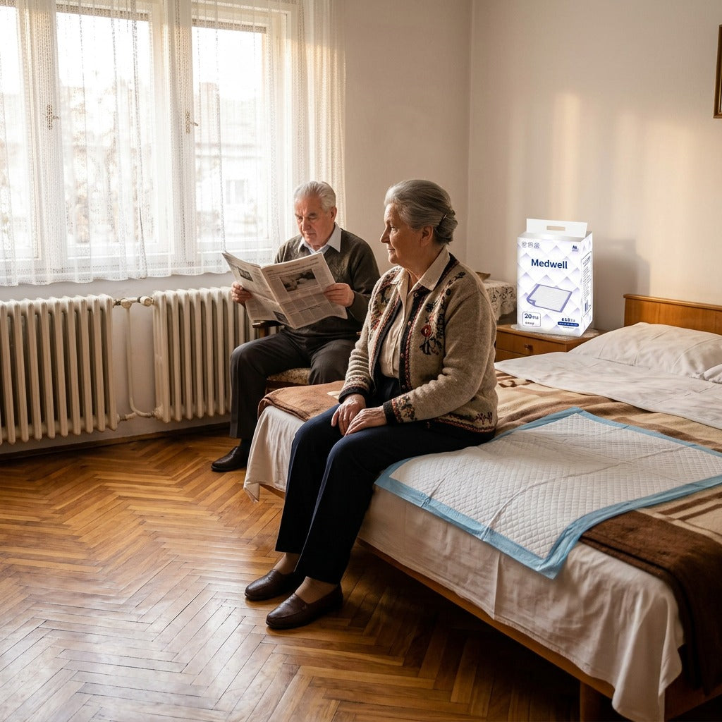 Eldobható vízhatlan ágyvédő alátét - otthon