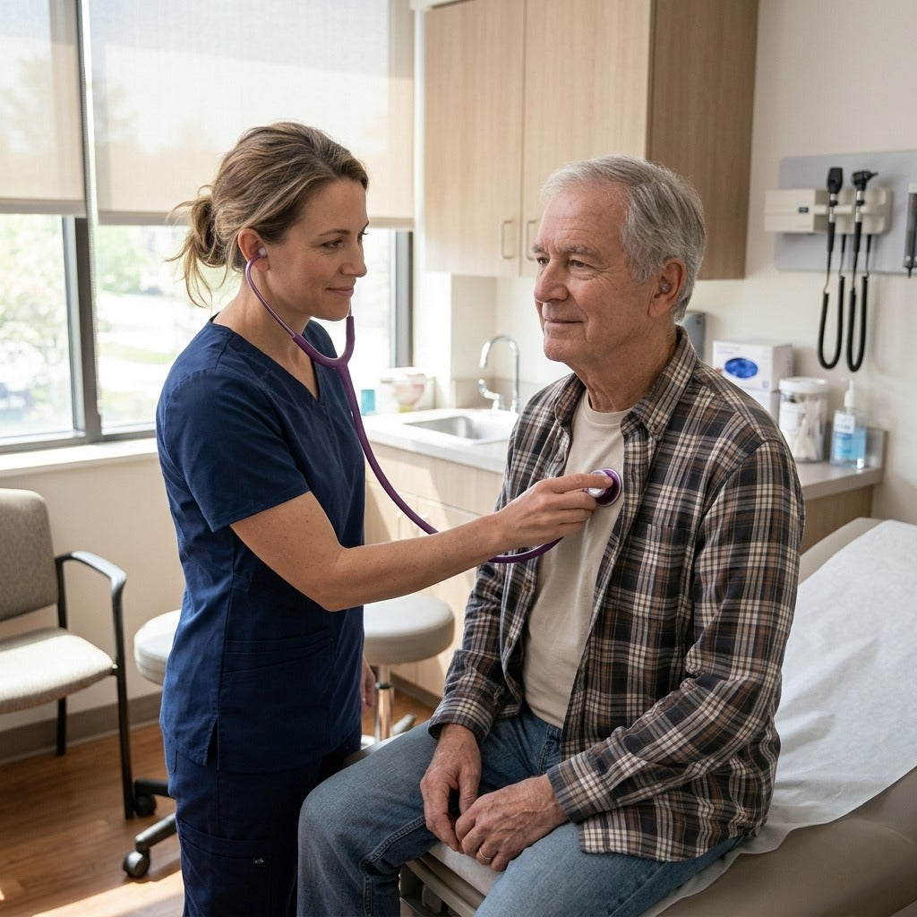 Double-Head Stethoscope - in everyday life