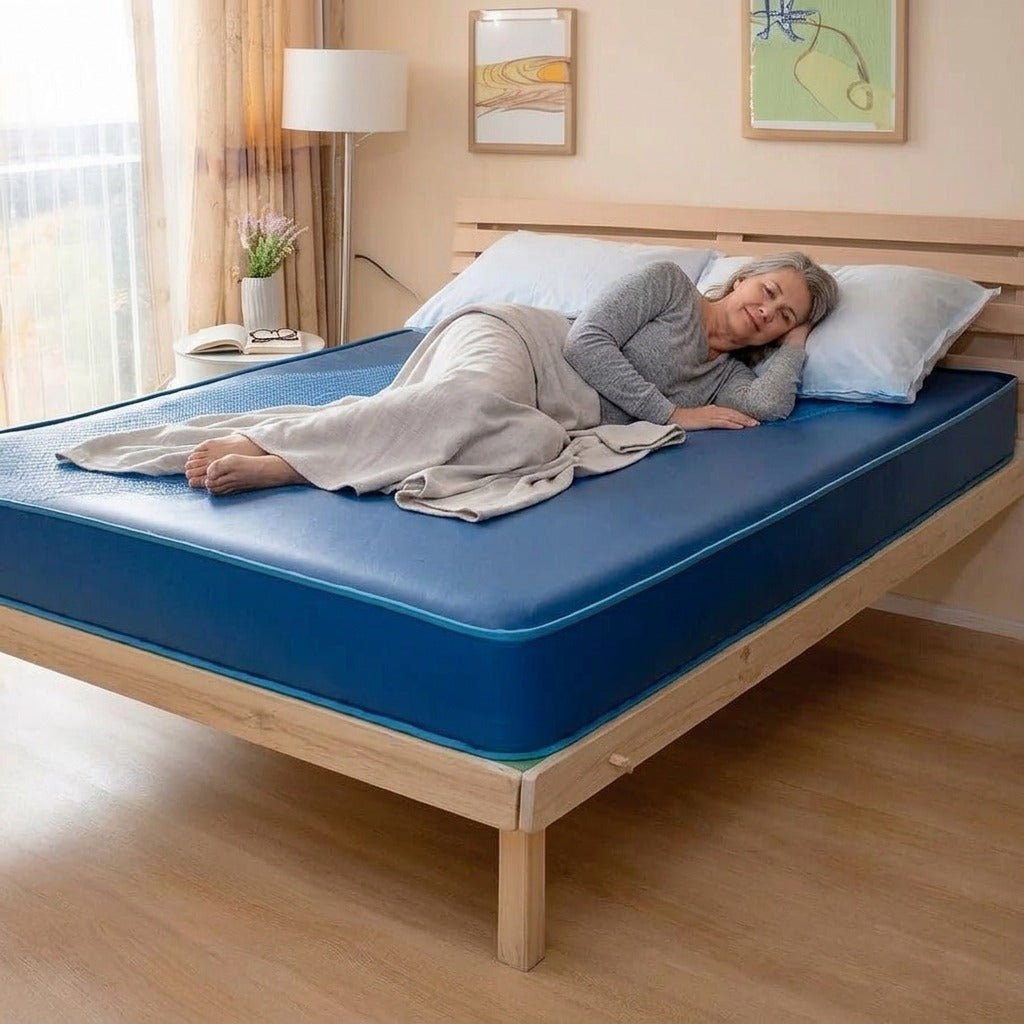 Dual-Sided Water-Resistant Bed Mattress - in everyday life
