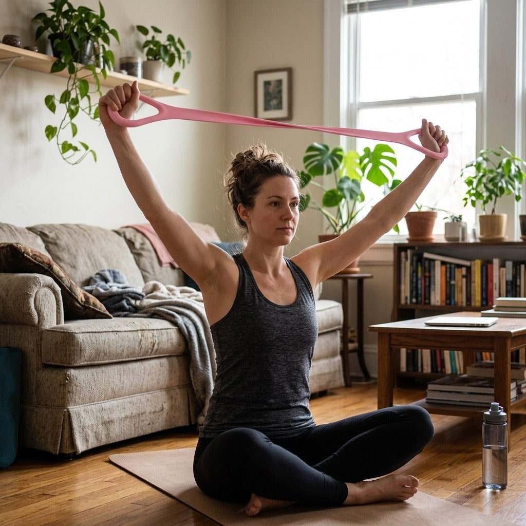 Elastic Resistance Band for Stretching - at home