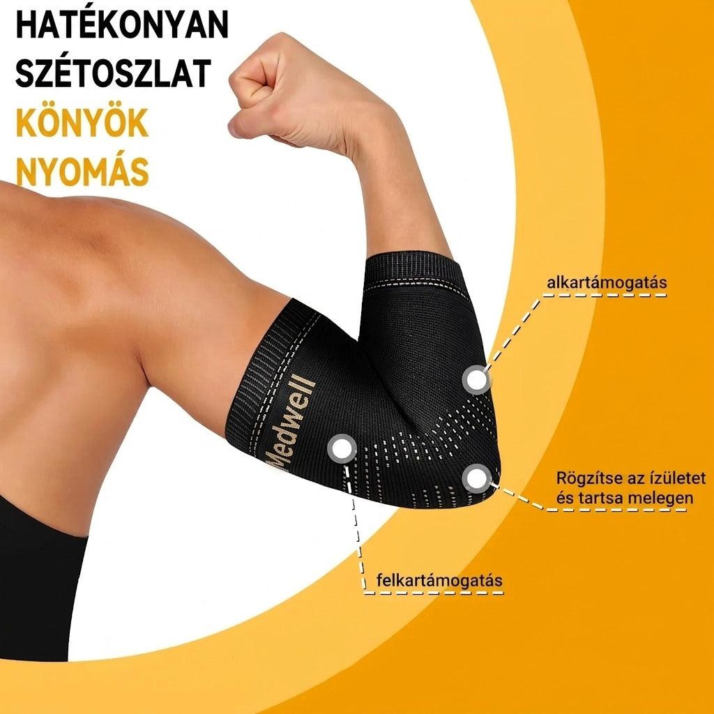 Könyökszorító pár, 2 darabos készlet