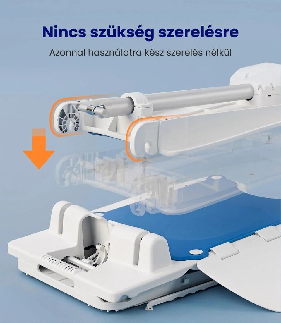 Elektromos kádemelő tapadókorong-opciókkal