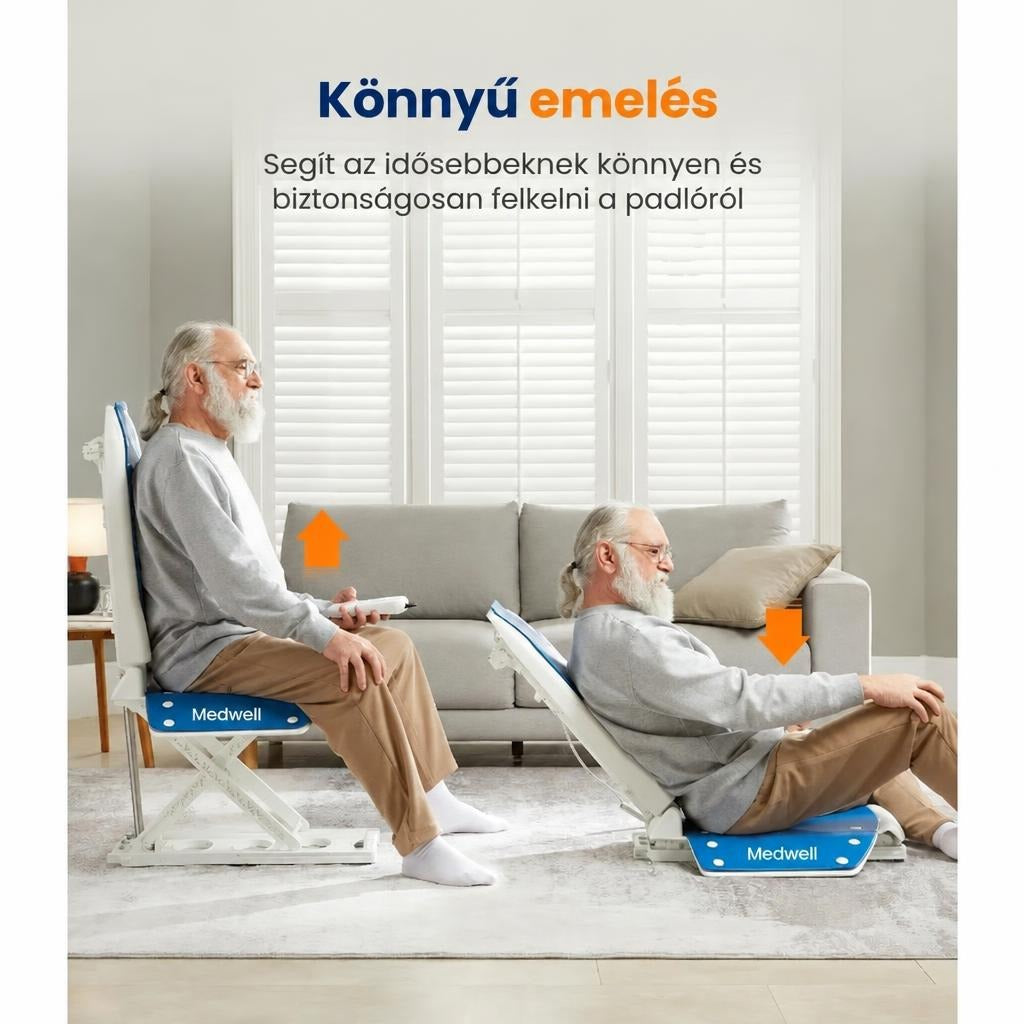 Elektromos kádemelő távirányítóval