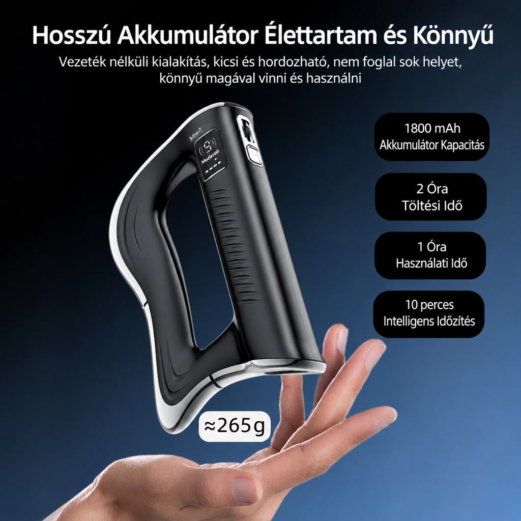 Elektromos fasciamasszírozó 9 fokozattal