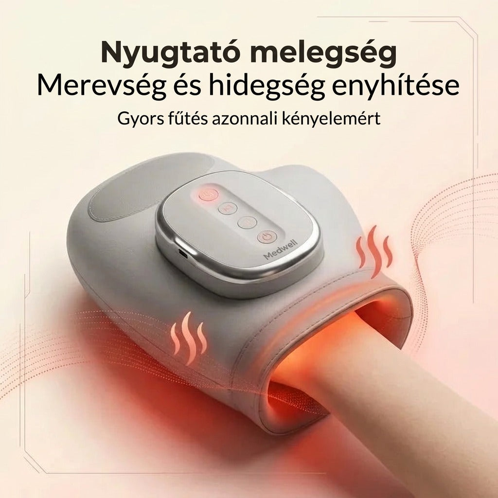 Elektromos masszírozó melegítés és fájdalomalleviat funkciók