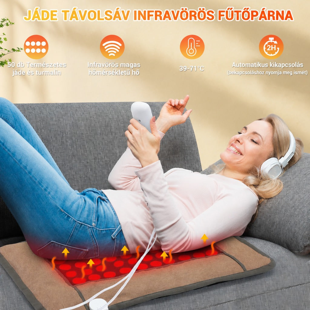 Elektromos melegítőpárna időzítővel és automatikus kikapcsolással