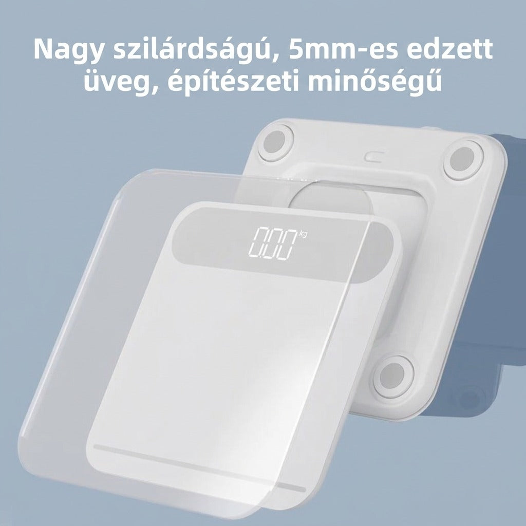 Elektronikus fürdőszobai mérleg, Type-C, 180 kg