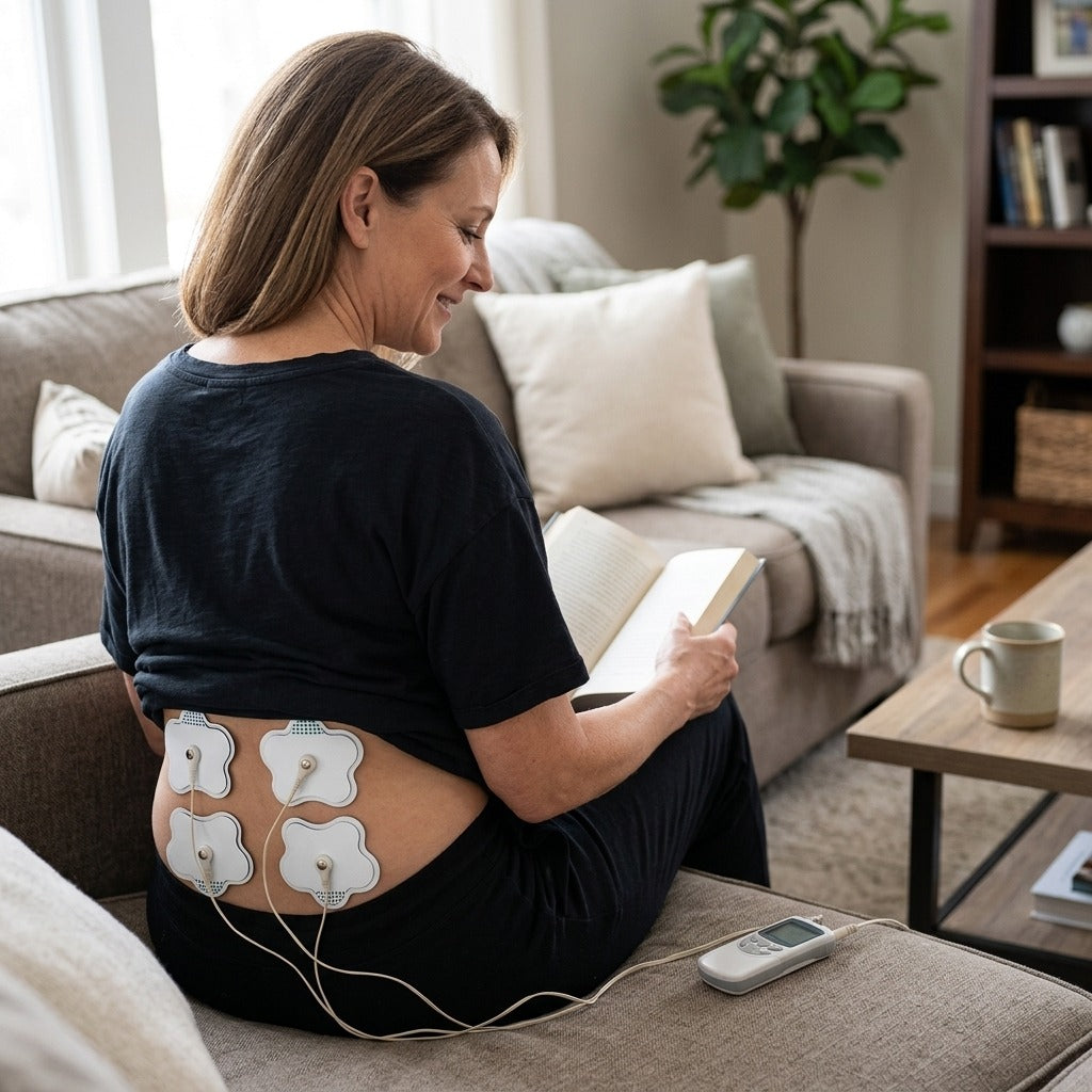 EMS TENS Replacement Electrode Pads - in everyday life