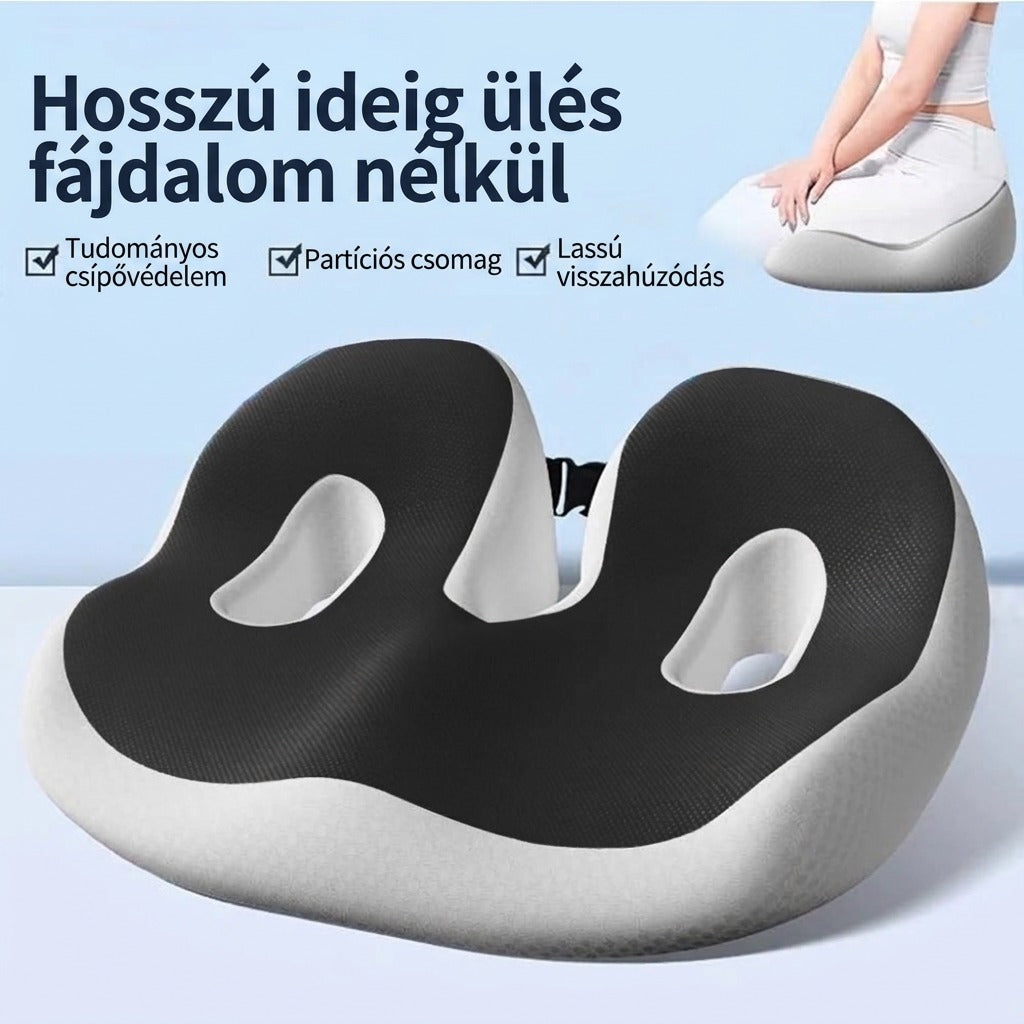 Ergonomikus, ívelt ülőpárna