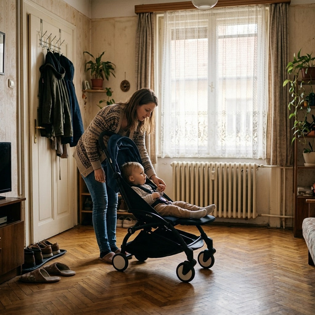 Hosszabbítható lábtartó Babyzen YOYO babakocsihoz - otthon