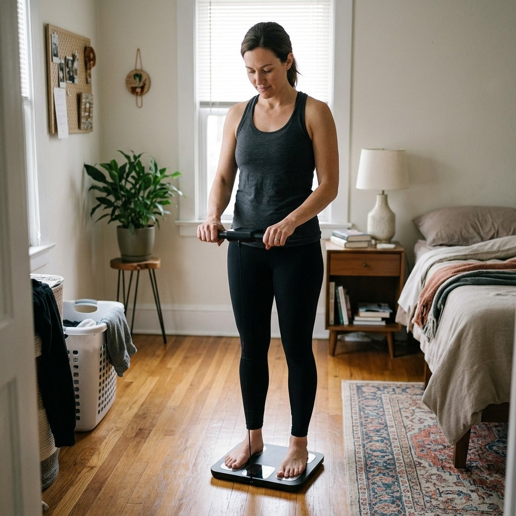 Medwell Body Composition Scale - in everyday life