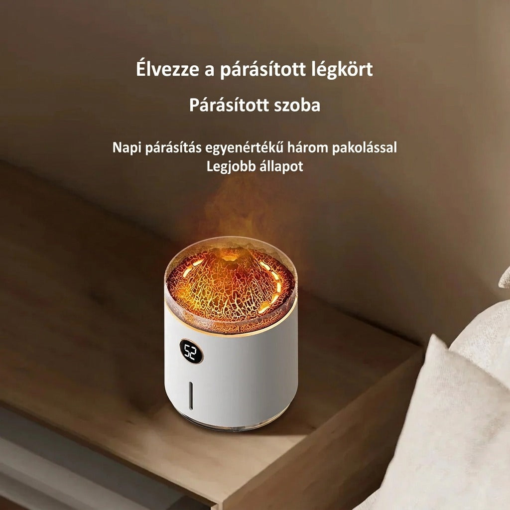 Lánghatású párásító és aromadiffúzor