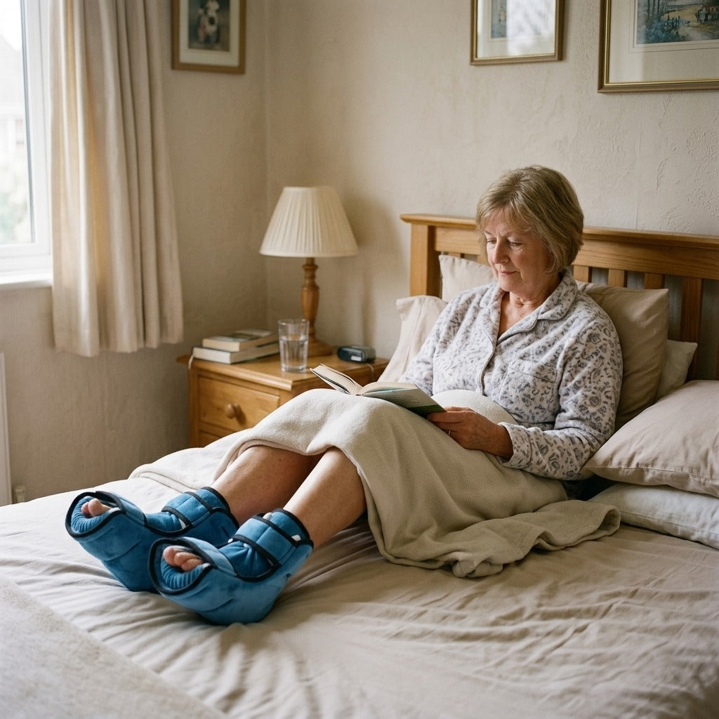 Foot and Ankle Protection Pads for Bed Rest - at home