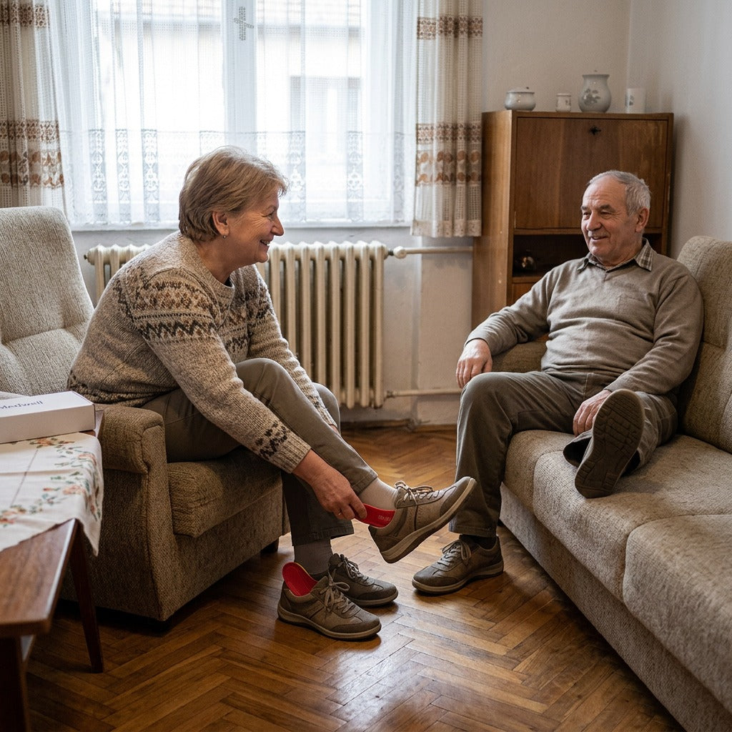 Géles boltozattámaszos talpbetét nőknek és férfiaknak - a mindennapokban
