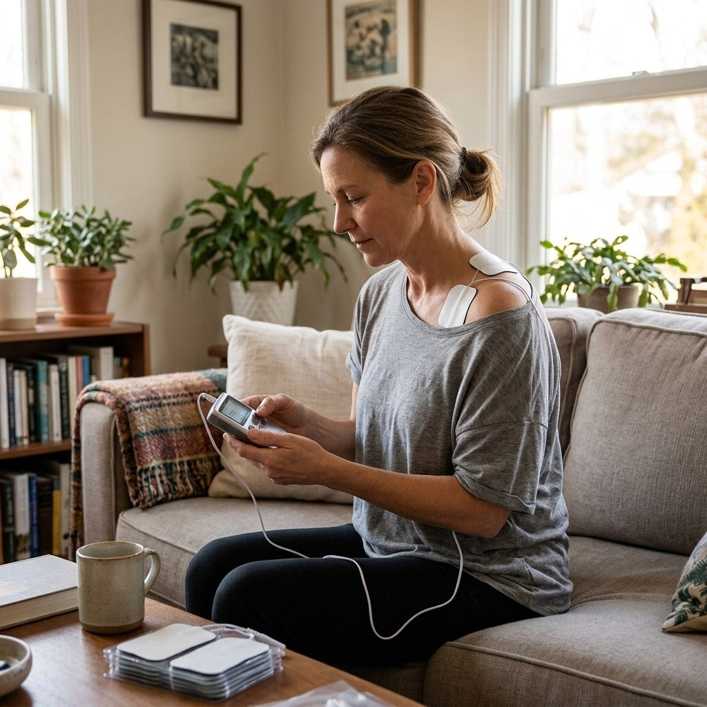 Gel Electrode Pads for TENS and EMS Devices - at home